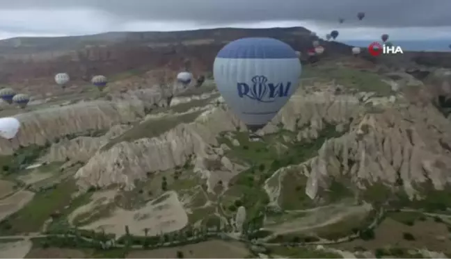 Kapadokya'da turizm uçuyor: Balonla, ilk 5 ayda 180 bin turist uçtu