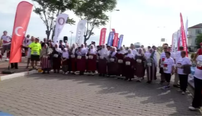 KASTAMONU - 3. İstiklal Yolu Şerife Bacı Yarı Maratonu yapıldı