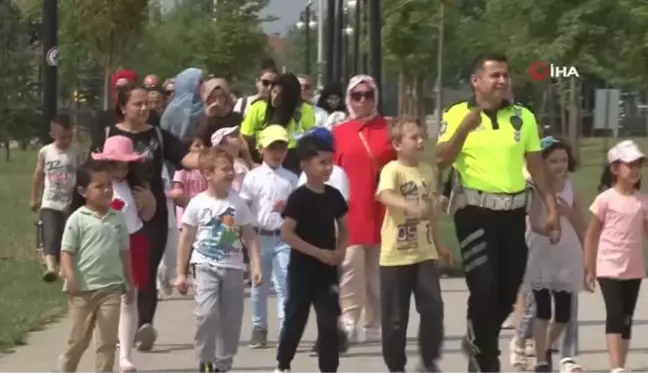 Düzce'de 6 bin öğrenci trafik dedektifi oldu