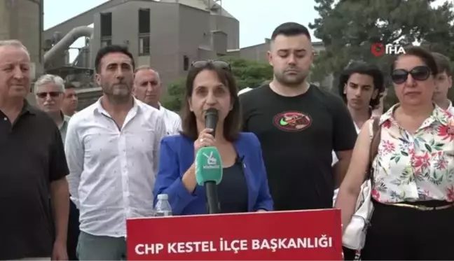 Kestel'de Bursa Çimento isyanı