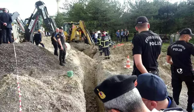 Son dakika haberi! Kütahya'da yol çalışmasında göçük: 1 ölü, 1 yaralı