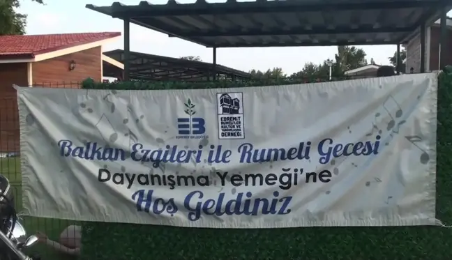 Edremit'te Balkan Ezgileriyle Rumeli Gecesi