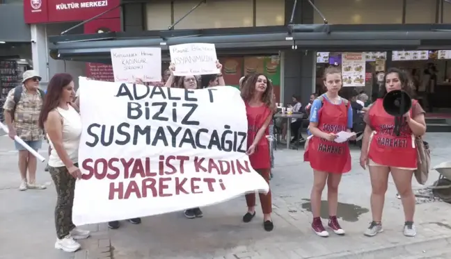 İzmir'de Kadınlardan Pınar Gültekin Tepkisi: