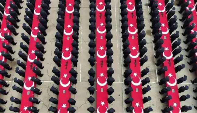 Emniyet teşkilatının yeni mezunları yemin etti