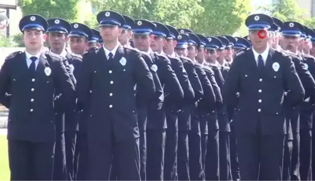 POMEM'de eğitimlerini tamamlayan 432 yeni polis mesleğe adım attı