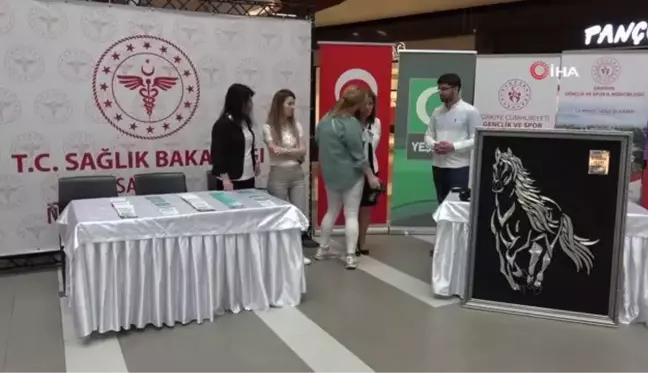 Samsun'da bağımlılığa karşı spor ve sanatla mücadele