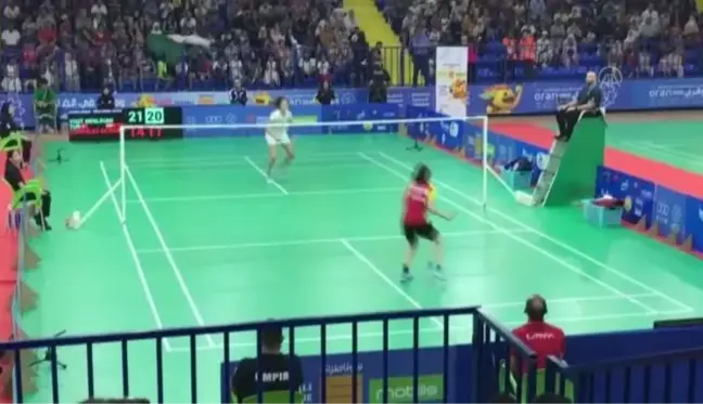 Son dakika haber... Akdeniz Oyunları'nda milli badmintoncu Neslihan Yiğit altın madalya kazandı