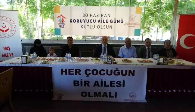 Muş'ta 30 Haziran Koruyucu Aile Günü kutlandı