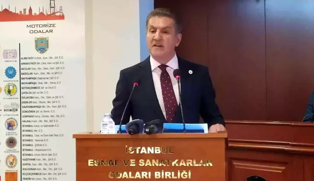 TDP Genel Başkanı Sarıgül'den İstanbul Esnaf ve Sanatkarlar Odası Birliği'ne ziyaret