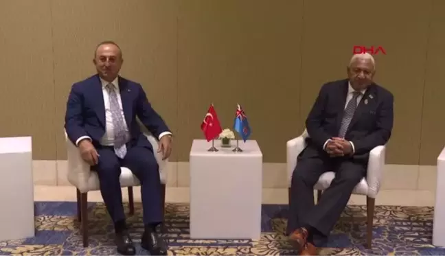 Çavuşoğlu, Endonezya'da G20 kapsamında ikili görüşmeler yaptı