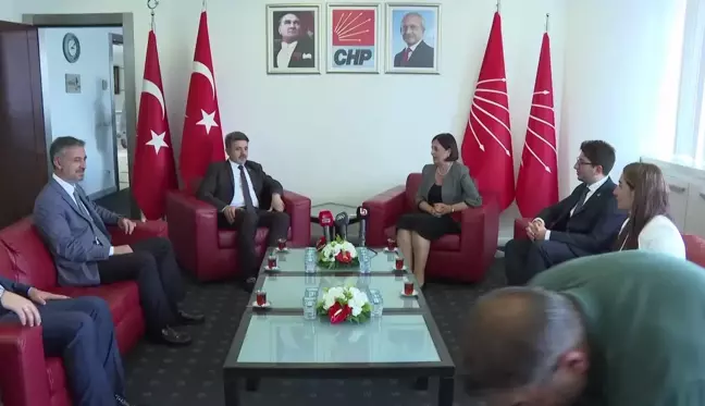 Siyasi Partiler Arasında Bayramlaşma… Btp, Yeniden Refah Partisi, Tdp, Memleket Partisi, CHP'yi Ziyaret Etti