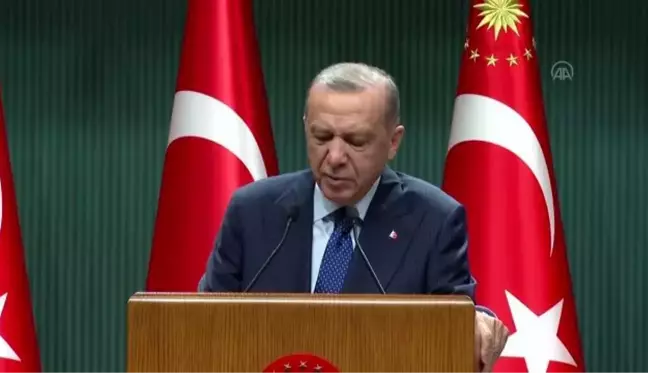 Cumhurbaşkanı Erdoğan Kabine Toplantısı'nın ardından millete seslendi: (3)