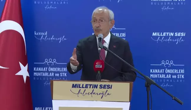 Kılıçdaroğlu: Benim Öyle Saraylara, Lüks Hayatlara Falan İhtiyacım Yok. Onlar Beni Rahatsız Eder