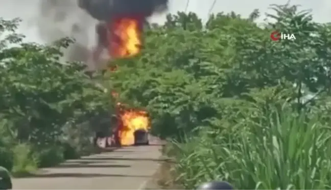 Meksika'da doğal gaz boru hattında patlama: 2 yaralı