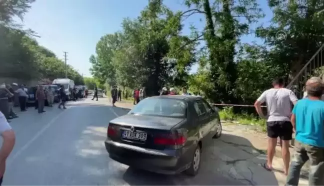 Melen Çayı'na devrilen otomobilin sürücüsünün cansız bedenine ulaşıldı