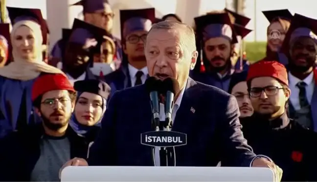 Cumhurbaşkanı Erdoğan, İbn Haldun Üniversitesi mezuniyet töreninde konuştu: (3)