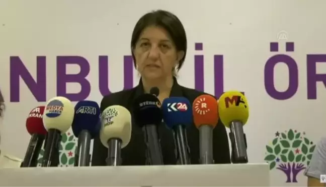 HDP Eş Genel Başkanı Pervin Buldan'dan DBP'li Aydeniz'e destek açıklaması