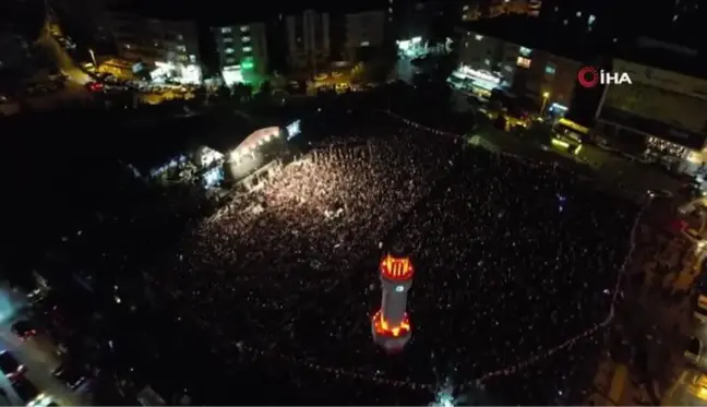 Rapçi Ceza, Sincan Gençlik Konserleri'ne damga vurdu