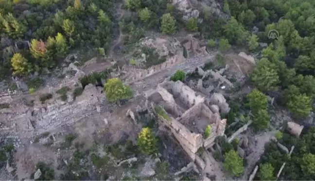 Antalya haber... Alanya'daki Syedra Antik Kenti 24 saat kameralarla takip ediliyor