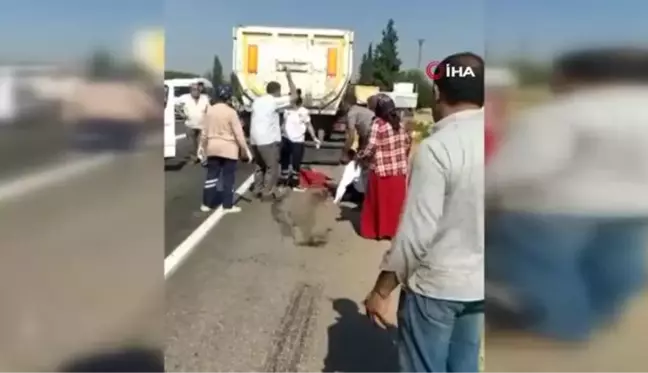 Son dakika haberleri! Önce ticari araç, sonra kamyonun çarptığı şahıs öldü