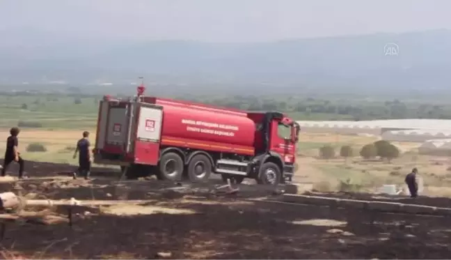 Kaplıcanın deposunda çıkan yangın söndürüldü