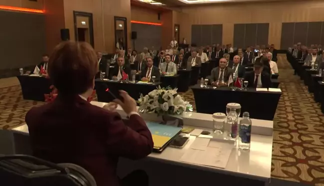 Mersin haberleri | Meral Akşener, İYİ Parti'nin Akdeniz Bölgesi il ve ilçe başkanlarıyla görüştü