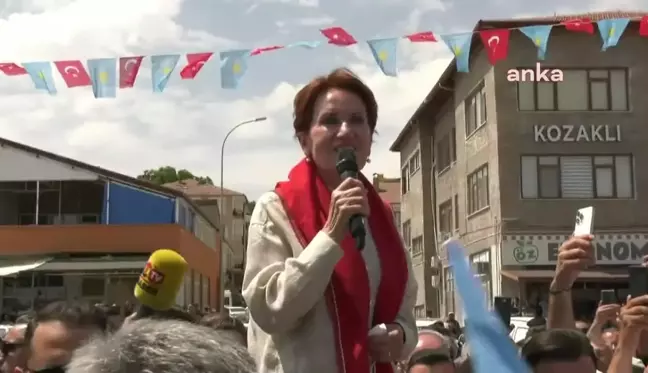 Nevşehir gündem haberi... Akşener'in Mikrofon Uzattığı Nevşehirli Esnaf: 