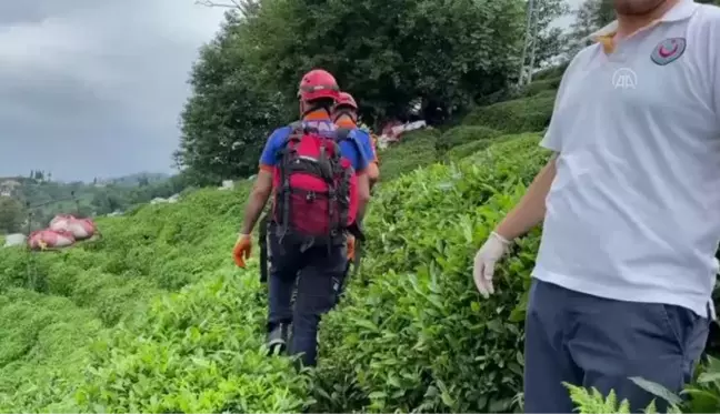 Yük taşımada kullanılan ilkel teleferiğin çarptığı kişi yaralandı