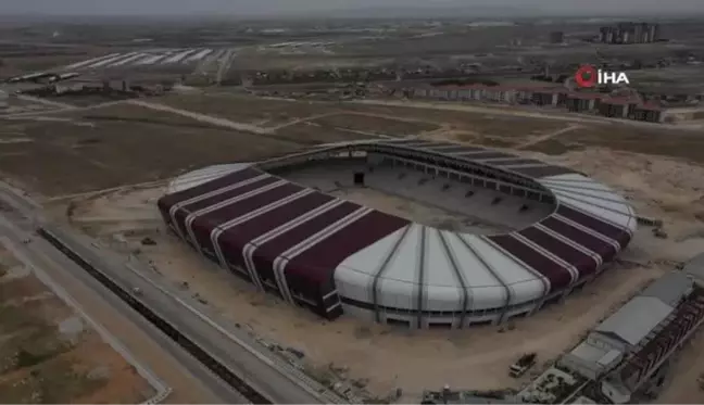 Karaman haberi! Karaman'ın 15 bin kişilik stadında sona doğru