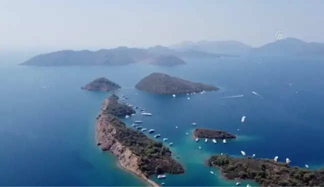 Mavi turun adresi Göcek, yabancı turistlerle hareketlendi