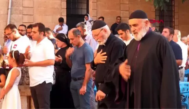 Mardin haberi! SÜRYANİLER, MİDYAT'TA MERYEM ANA'YI ANIP DUA ETTİ