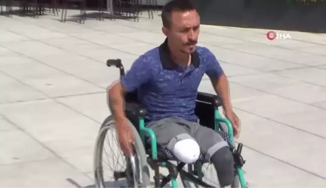 Bir yılda iki bacağını da kaybetti
