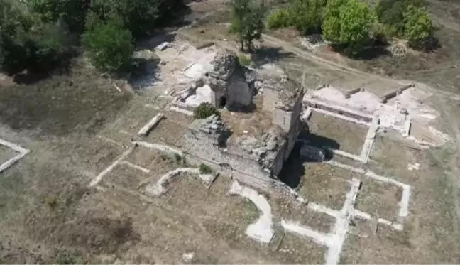 Edirne gündem haberi... Edirne Yeni Sarayı kazısında mescide ulaşıldı