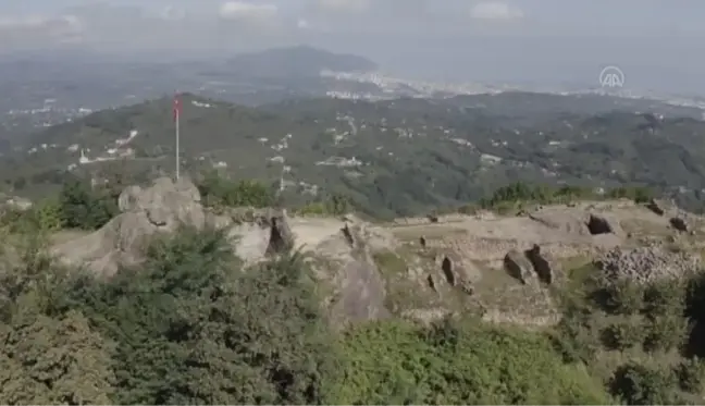 Kurul Kalesi'ndeki kazılarda tarihin izi sürülüyor