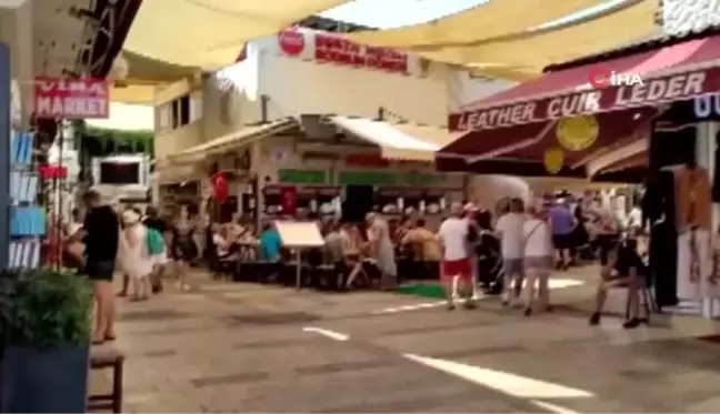 Muğla haber... Depremin hissedildiği Bodrum'dan görüntüler