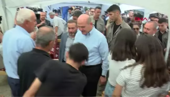 BAKAN SOYLU GENÇLİK BULUŞMASINA KATILDI