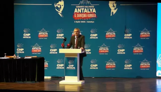 CHP Genel Başkan Yardımcı Salıcı: 