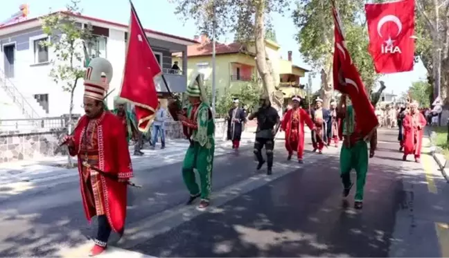 Son dakika haberleri... Sındırgı'nın kurtuluşunun 100. yıldönümüne özel şehitler alayı