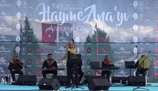 HAYME ANA, KÜTAHYA'DA ANILDI