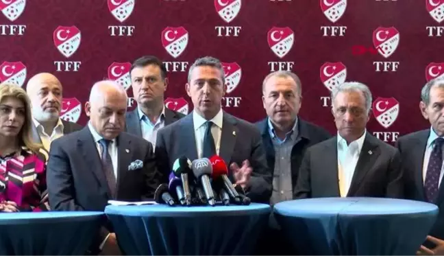 SPOR Kulüpler, teknik adamlar ve futbolculardan TFF'ye geçmiş olsun ziyareti