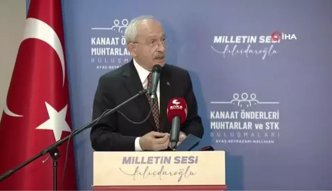 CHP lideri Kılıçdaroğlu: 