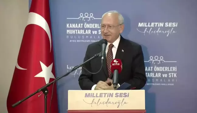 Kılıçdaroğlu: 