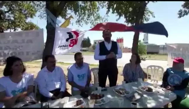 Etf İşçilerine Dayanışma Ziyareti
