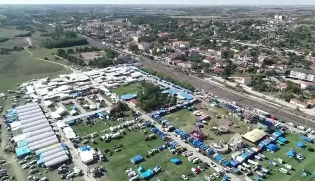 Trakya'nın dört bir köşesinden asırlık panayıra gelenler 