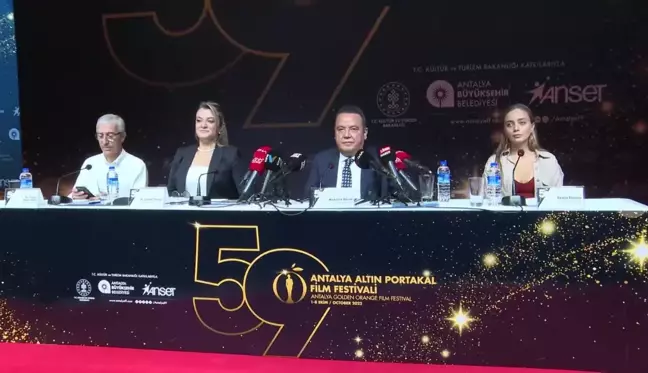 Antalya gündem haberleri | 59. Antalya Altın Portakal Film Festivali Tanıtımı Yapıldı. Muhittin Böcek: 