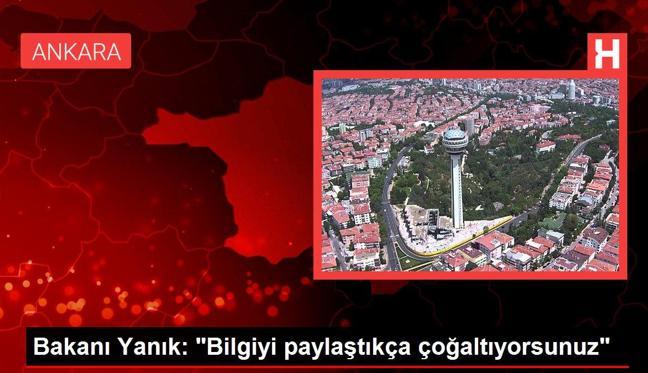 Bakan Yanık: