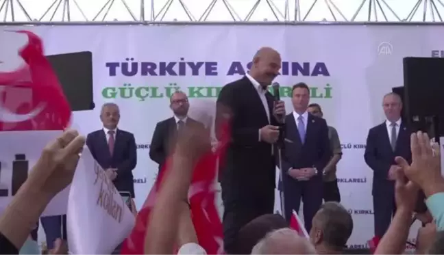 Son dakika haberleri | KIRKLARELİ - Bakan Soylu: 