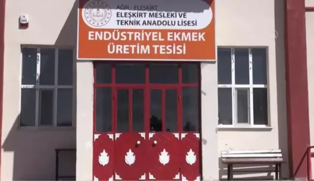 Mesleki ve Teknik Anadolu Lisesi öğrencileri günde 7 bin ekmek üretiyor