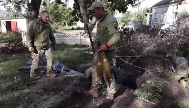 BALAKLİYA - Nova Gusarivka köyünde yaşanan çatışmaların ardından Rus güçleri köyden çekildi