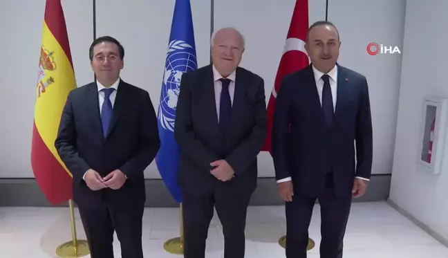 Mevlüt Çavuşoğlu, İspanya Dışişleri AB ve İşbirliği Bakanı José Manuel Albares Bueno ile görüştü